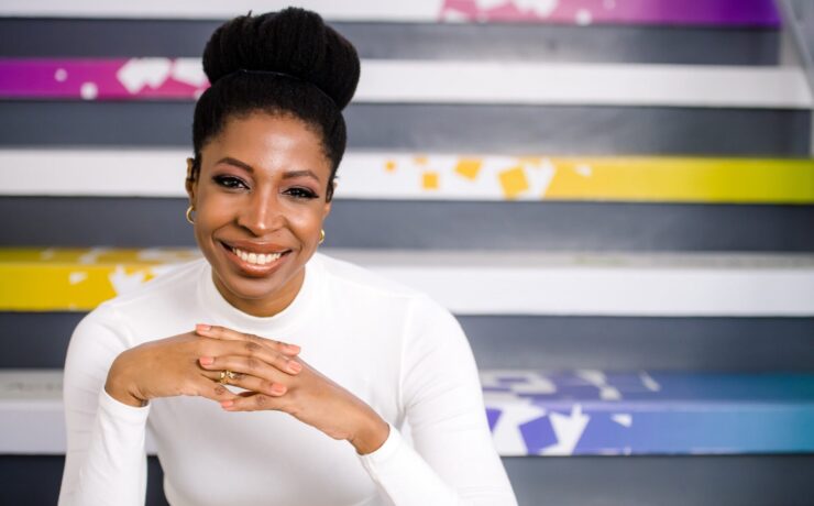 woman representing employee engagement campaigns