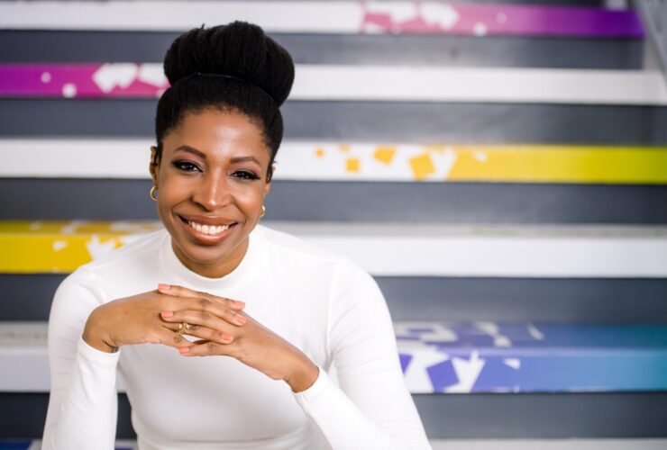 woman representing employee engagement campaigns