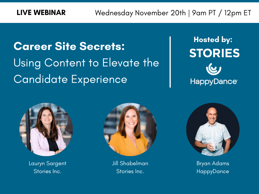 Webinar: Career Site Secrets
