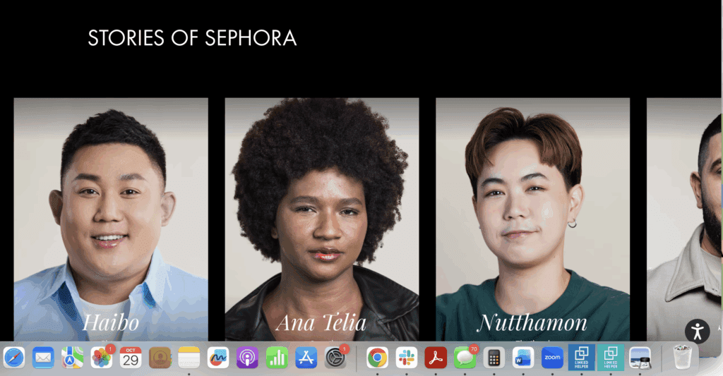 Employee storytelling at Sephora: a cinematic approach