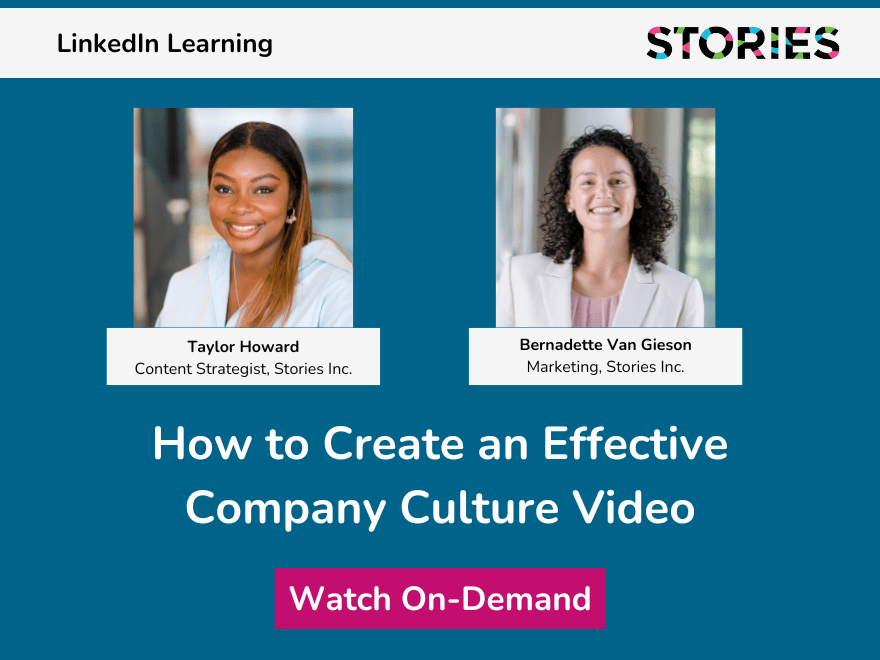 LinkedIn Learning: How to Create an Effective Company Culture Video